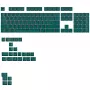 Zestaw keycapów PBT z nadrukiem sublimacyjnym GLORIOUS GPBT Basics — układ ANSI, kolor TGRN