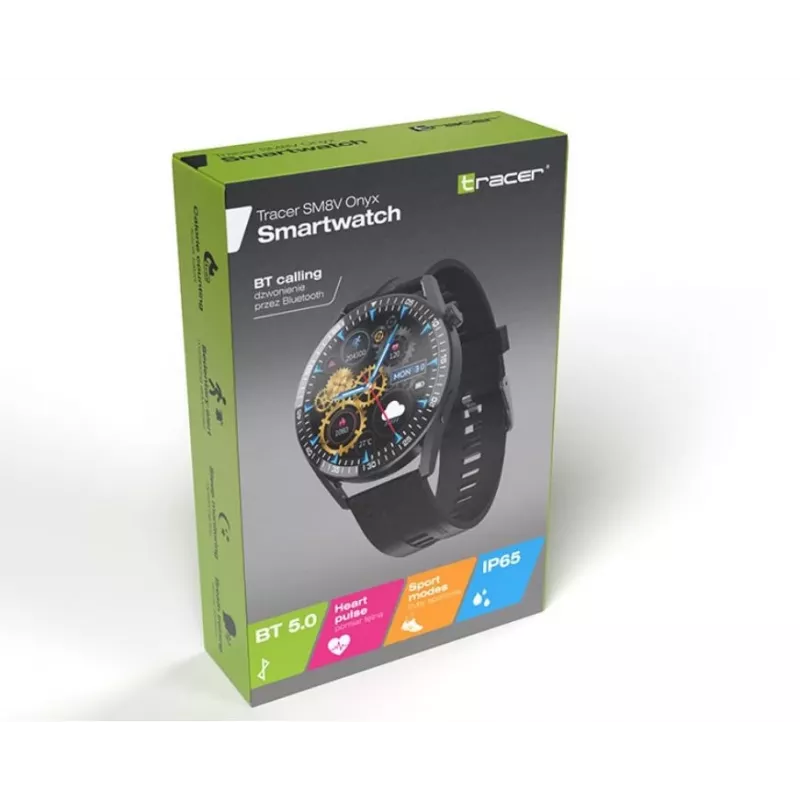 Smartwatch Tracer SM8V Onyx