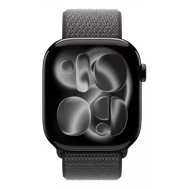 Pasek Apple MFFN4ZM/A w kolorze ciemnoszarym, nylonowy, kompatybilny ze smartwatchami