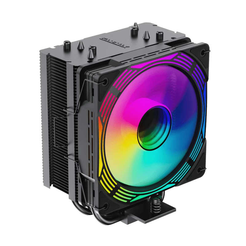 Gamemax | Chłodzenie powietrzne CPU | ICE FORCE | Czarny