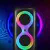 Przenośne centrum muzyczne MANTA SPK0401B100 głośnik Bluetooth, 100 W mocy szczytowej, radio FM, karaoke, wbudowany akumulator, X-BASS