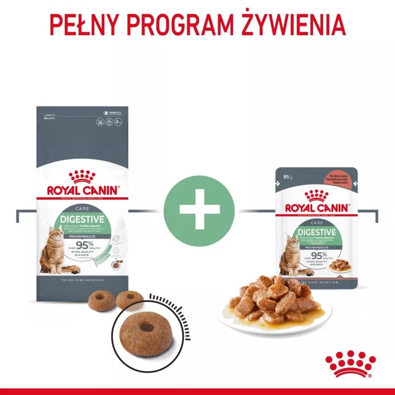 Royal Canin Digestive Care Adult sucha karma dla kotów, 10 kg, ryba, drób, ryż, warzywa