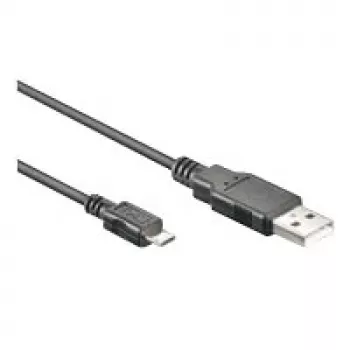 Wentronic goobay - Kabel USB 2.0 - USB 2.0 Typ A (M) - micro USB 2.0 Typ D (M) - 3 m - czarny