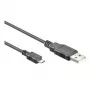 Wentronic goobay - Kabel USB 2.0 - USB 2.0 Typ A (M) - micro USB 2.0 Typ D (M) - 3 m - czarny