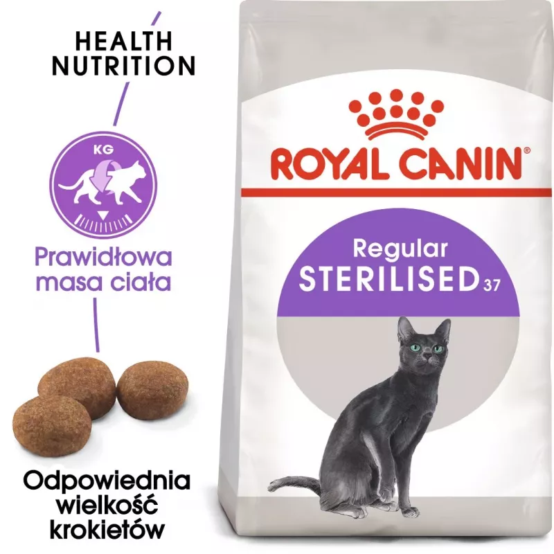 ROYAL CANIN Sterilised 37 - sucha karma dla kotów - 10 kg