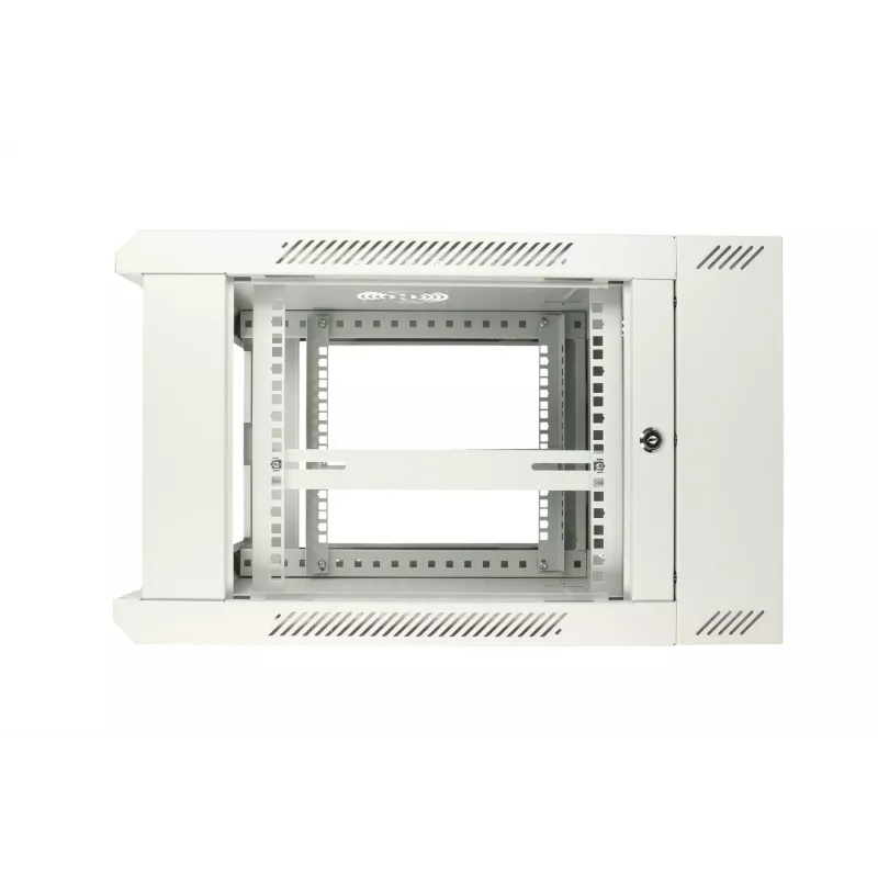 Extralink Szafa wisząca rack 6U 600x600 AZH szara, uchylna