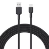 Kabel USB A na USB C Aukey CB-NAC1, 1 m, pleciony nylon, USB PD 60W, USB 2.0
