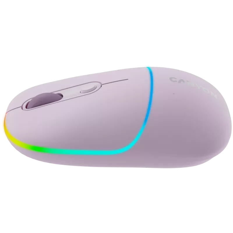 Mysz CANYON MW-22 2w1 BT/Bezprzewodowa Perłowa Róża