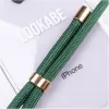 Etui Naszyjnik na Smartfona Lookabe do iPhone 7/8, złote z zielonymi akcentami