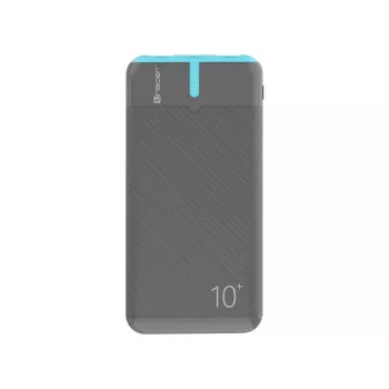 PowerBank EnerGo 10000mAh szaro-niebieski