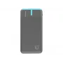 PowerBank EnerGo 10000mAh szaro-niebieski