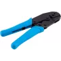 Zaciskarka do kabli S/CONN 18-01010 Czarna Niebieska 1 szt.