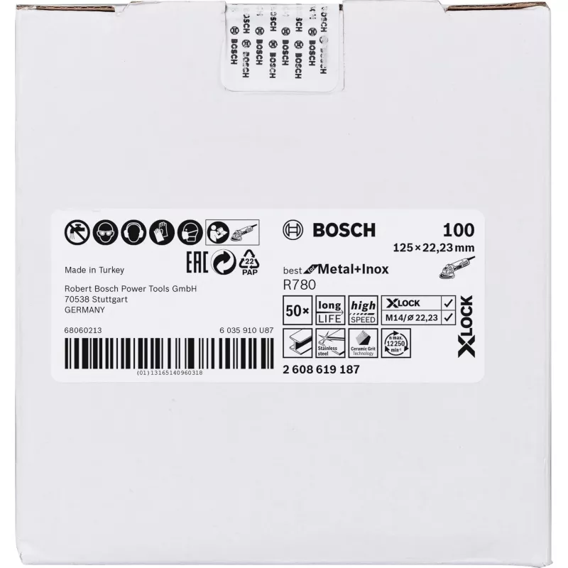 Bosch 2 608 619 187 tarcza szlifierska do narzędzi obrotowych Stal Tarcza szlifierska