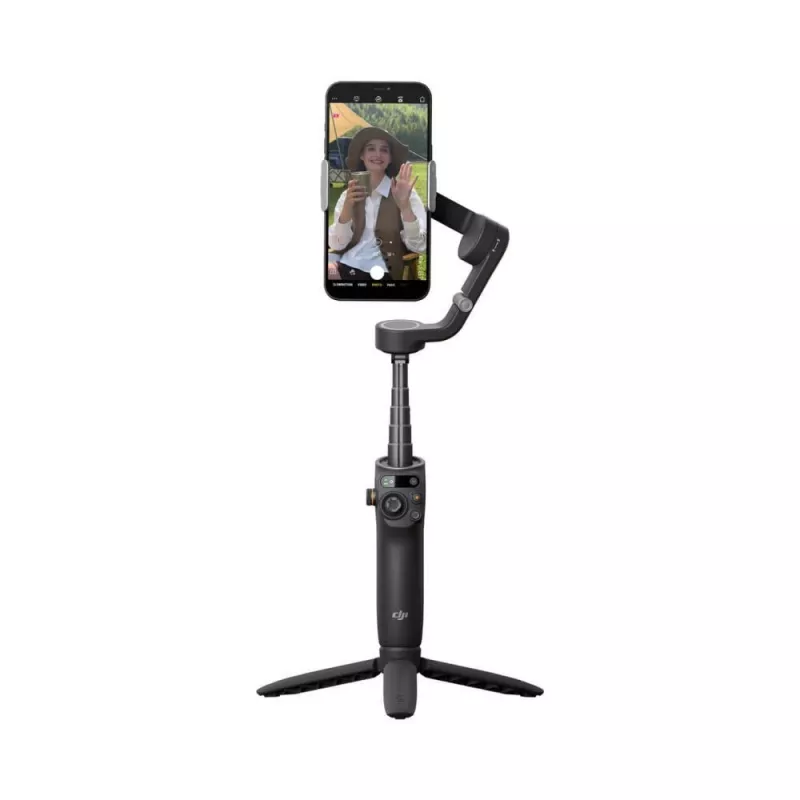 Stabilizator ręczny do kamery DJI Osmo Mobile 6 Czarny 6.4h żywotność baterii