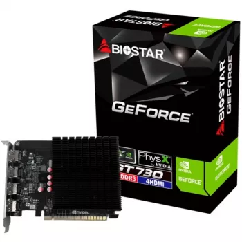 Karta graficzna Biostar GeForce GT 730 4 GB GDDR3, 64-bit, PCIe 2.0, 902 MHz GPU