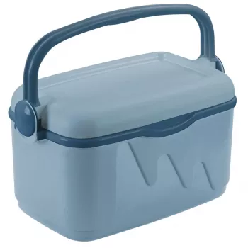 Przenośna lodówka Curver 261193 — 10 L lodówka izolowana, niebieska, polipropylenowa, ręczna