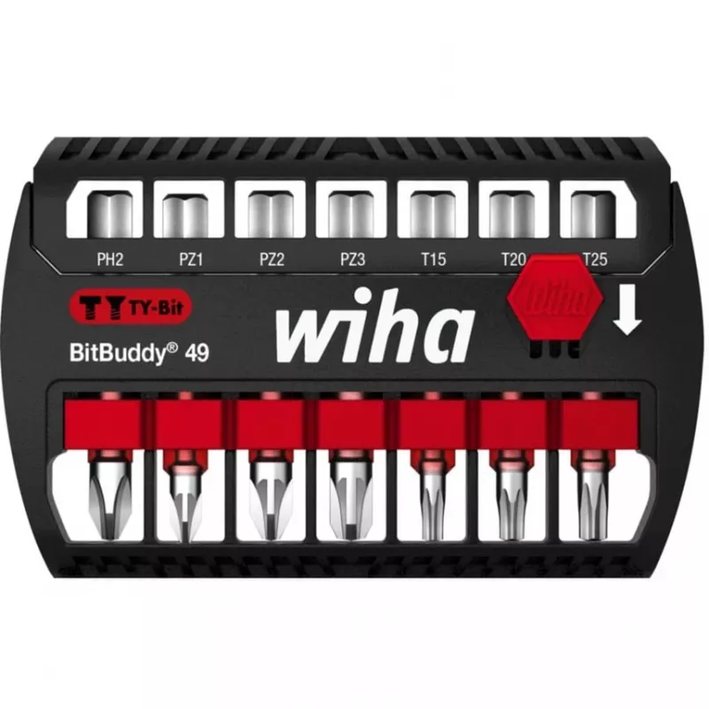 Zestaw bitów Wiha BitBuddy TY 49 mm