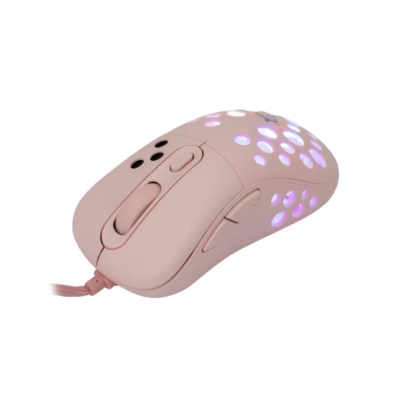 Mysz White Shark GM-5013 Azrael Różowa USB