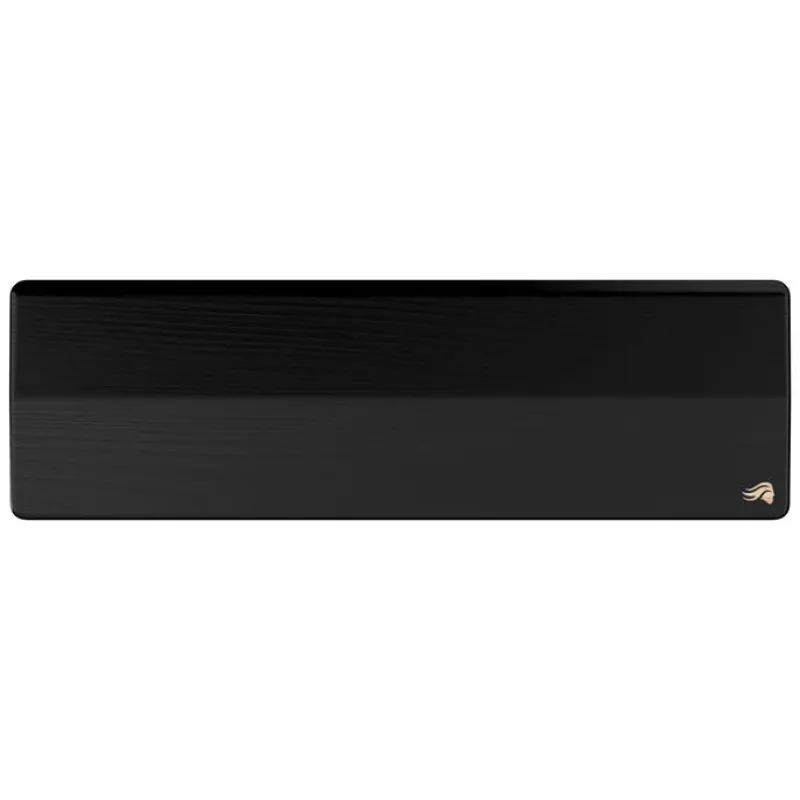 Podkładka pod nadgarstki GLORIOUS Compact Wood czarna do klawiatur 65–75%