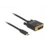 Adapter USB-C na DVI DeLOCK 85321 2m