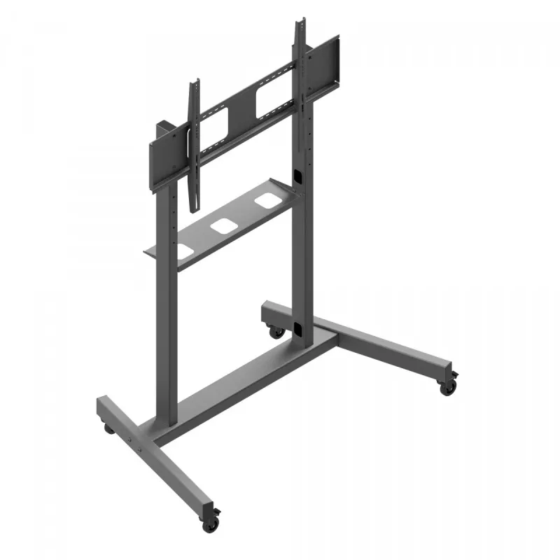 Wózek pod monitor EDBAK TR19 do ekranów do 130 kg, płyta 1000×600 mm
