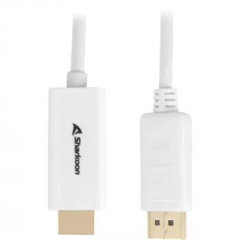 adapter kablowy DisplayPort na HDMI Sharkoon DisplayPort 1.2 → HDMI 4K Active 2 m 60 Hz