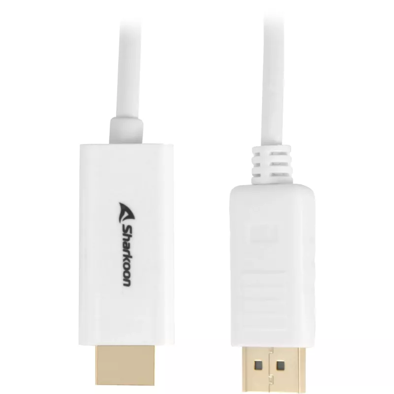 adapter kablowy DisplayPort na HDMI Sharkoon DisplayPort 1.2 → HDMI 4K Active 2 m 60 Hz