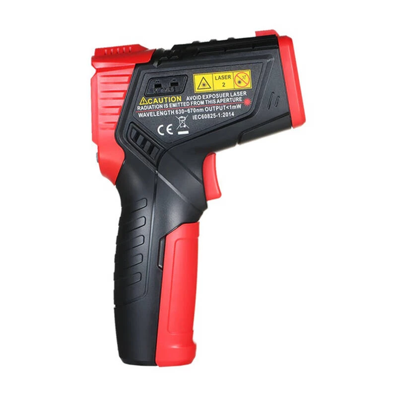 Cyfrowy pirometr laserowy Habotest HT651D — bezdotykowy miernik temperatury na podczerwień