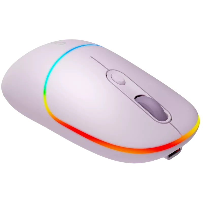 Mysz CANYON MW-22 2w1 BT/Bezprzewodowa Perłowa Róża