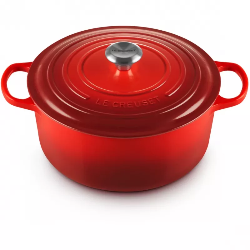 Le Creuset Signature 6,7 l Okrągły Czerwony