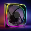 SHARKOON SHARK Lights ARGB PWM 120mm Wentylator Obudowy - Czarny