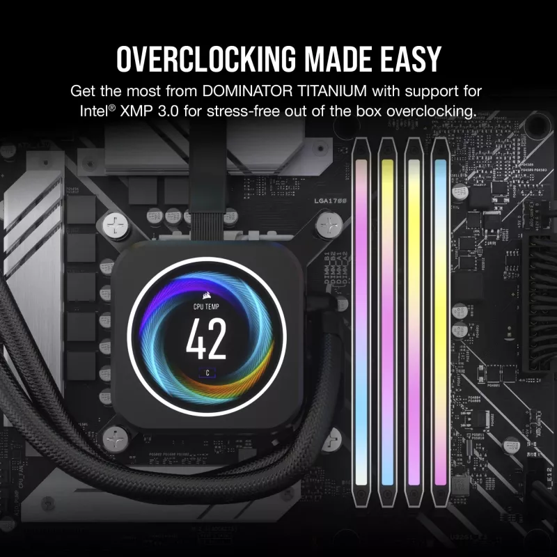 Moduł pamięci Corsair CMP64GX5M2B6000C30W biały