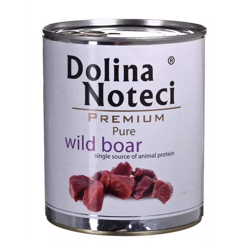 Mokra karma dla psa Dolina Noteci Boar Adult 800 g