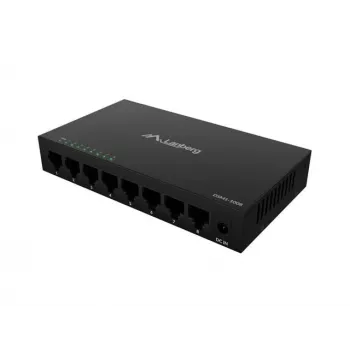 Przełącznik sieciowy LANBERG DSM1-1008 8x 1 Gb/s niezarządzalny Gigabit Ethernet desktop 12V metalowa obudowa