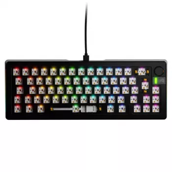 Klawiatura mechaniczna GLORIOUS GMMK 3 PRO Barebones 65% przewodowa USB RGB czarna