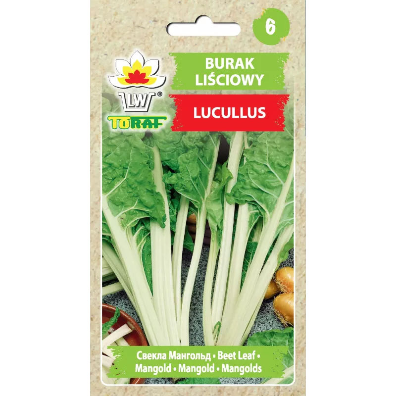 Nasiona warzyw Lucullus Leaf Beet Toraf, opakowanie 5 g