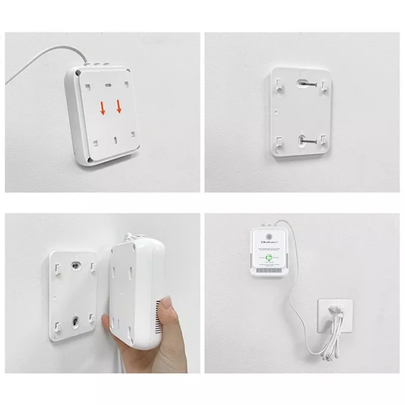 Alarm czujnika CO QOLTEC 52576 — czujnik tlenku węgla, alarm 85 dB