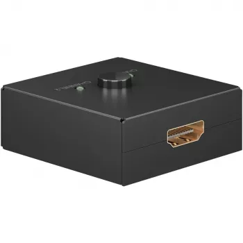 Przełącznik HDMI Goobay 58485 1 wejście 1 wyjście 52 mm x 49,5 mm x 22,5 mm