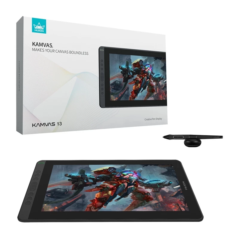 Tablet graficzny HUION Kamvas 13 13,3 cala IPS 5080 lpi USB Windows Mac (otwarte opakowanie, demo)