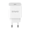 Ładowarka ścienna 20W LA-09 USB-C QC, PD 3.0 Savio SAVLA-09