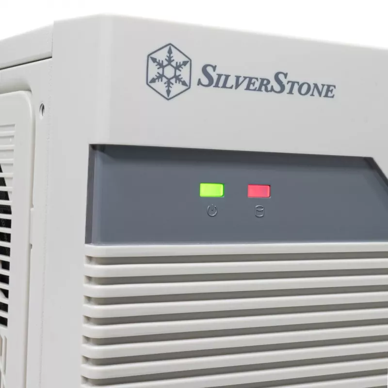 Silverstone SST-FLP01W obudowa komputerowa HTPC Biała
