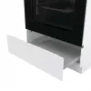 Wolnostojąca kuchenka gazowa Gorenje GG6A10WFFM, biała, płyta 4-palnikowa, piekarnik gazowy 72 L, przednie pokrętła sterujące