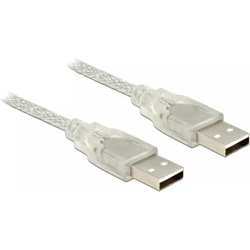 Kabel USB DeLOCK 83887 USB 2.0 1 m USB A Translucent