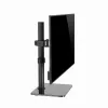 Wolnostojący uchwyt biurkowy GEMBIRD MS-D1ST-03 z pełnym zakresem ruchu do monitorów 17–32 cale, stal, czarny, VESA 75x75–100x100, 9 kg