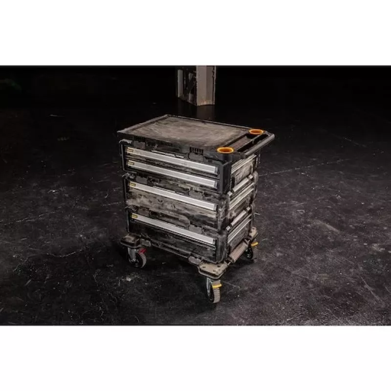 Skrzynka narzędziowa DeWalt DWST60510-1 metalowo-plastikowa, czarno-żółta, przenośny pojemnik do przechowywania