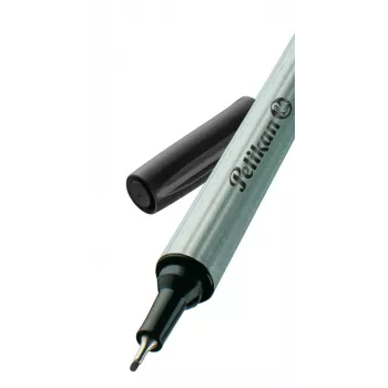 Pelikan Fineliner 96 Fine Czarny niebieski czerwony 3 szt. 0.4 mm