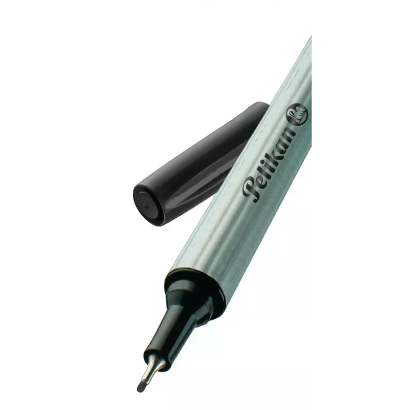 Pelikan Fineliner 96 Fine Czarny niebieski czerwony 3 szt. 0.4 mm