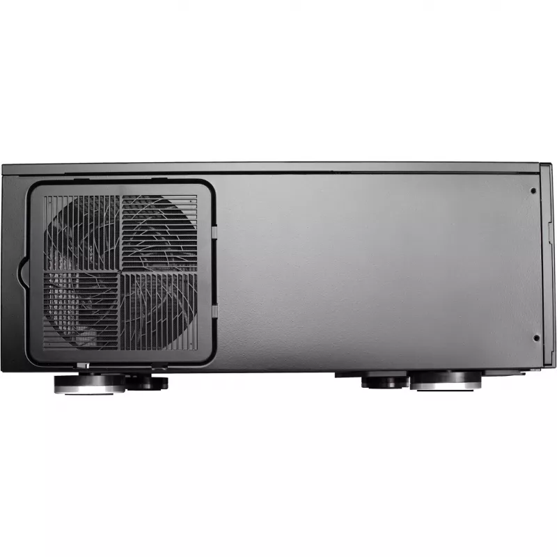 SilverStone Grandia GD08 - Desktop - SSI EEB - bez zasilacza - czarny - USB/Audio
