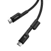 Baseus Fish-Eye kabel do szybkiego ładowania USB C do USB C 1 m 100 W czarny