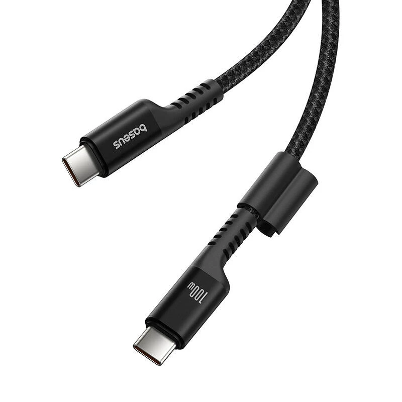 Baseus Fish-Eye kabel do szybkiego ładowania USB C do USB C 1 m 100 W czarny